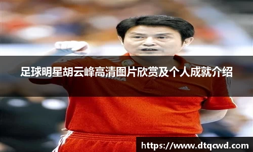 足球明星胡云峰高清图片欣赏及个人成就介绍